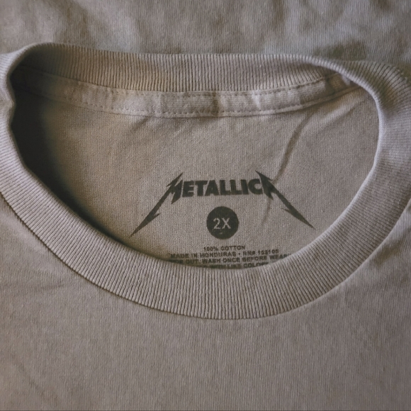 Metallica Live in Concert 92 Retro Shirt - Picture 2 of 3